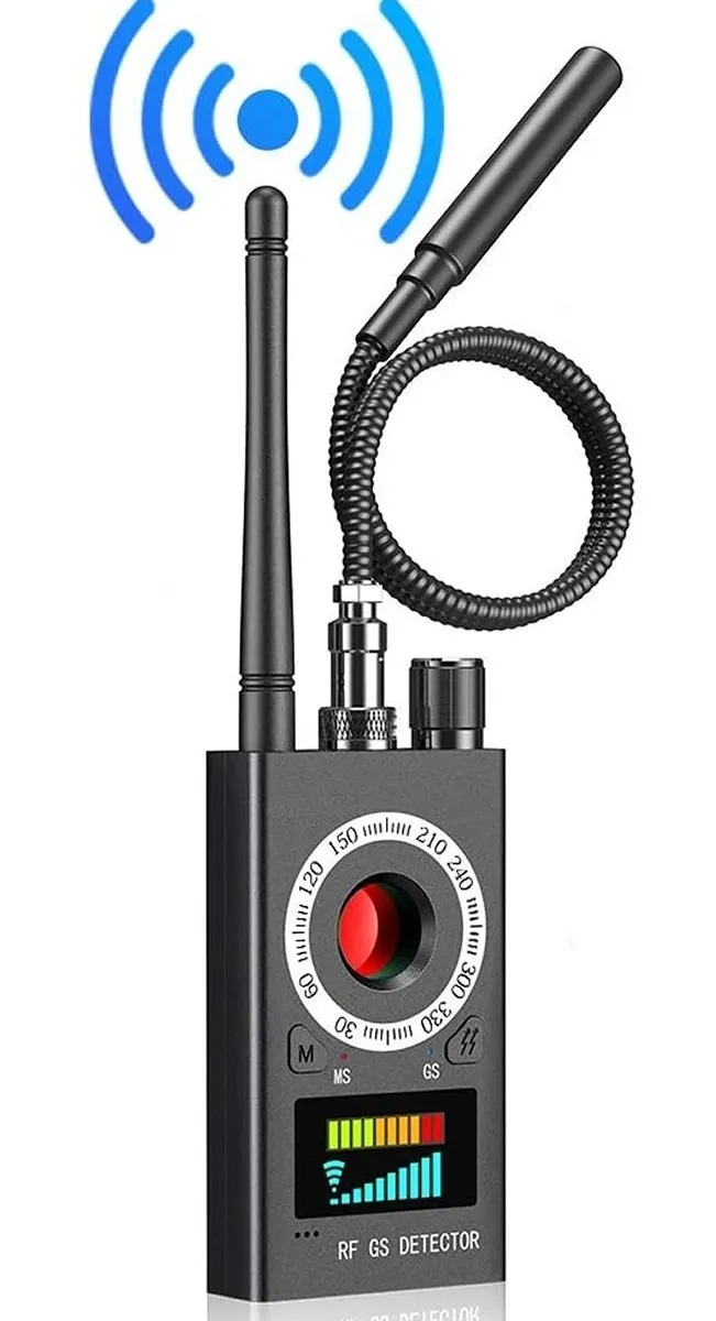 Detector de cámaras y micrófonos espía con señal wifi