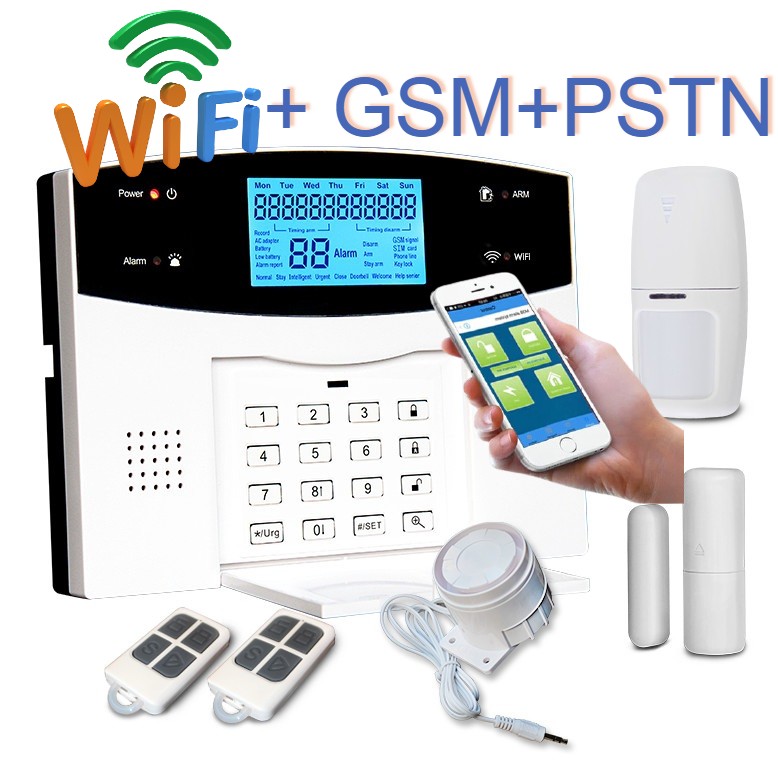 ZEYLINK Alarma Casa Negocio Gsm WiFi FT-3000 Plus+ Camara Seguridad