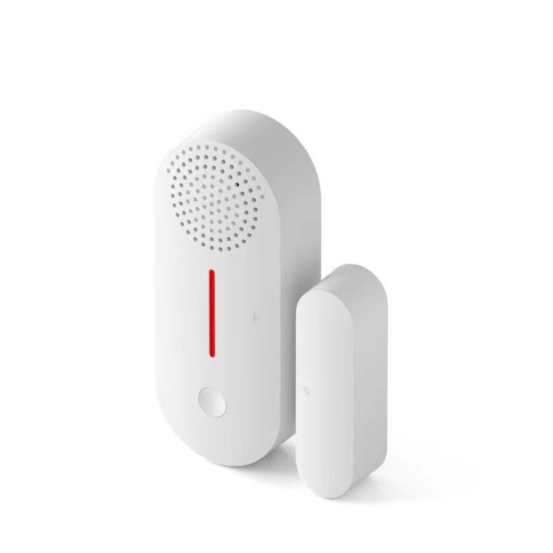 Sensor de puerta WiFi Tuya, sensor inteligente de ventana de puerta, alarma  inteligente en tiempo real compatible con Alexa Google Assistant, sensor