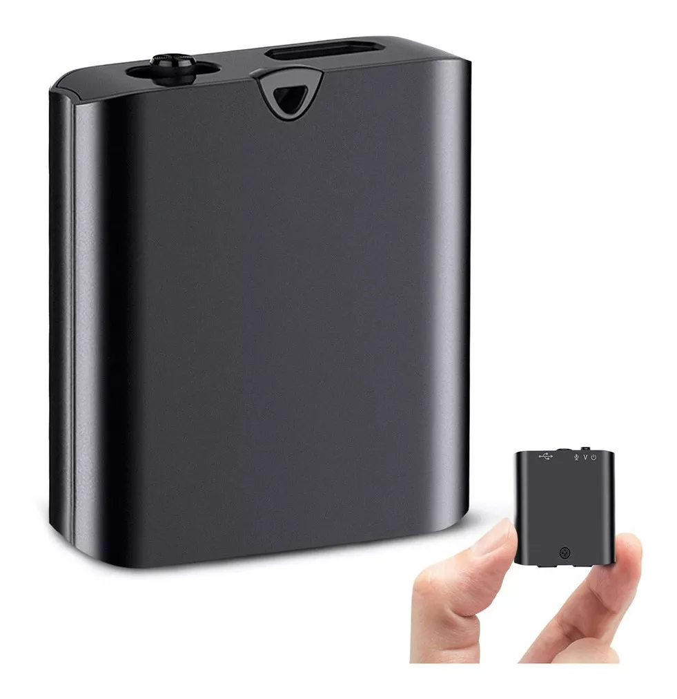 Mini Grabadora Voz Espía Con Micrófono 4 Horas USB 16GB