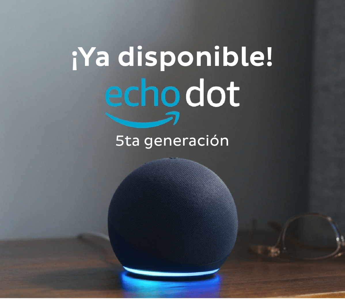 Altavoz inteligente  Echo Dot (5ta generación, 2022) - 3 colores  disponibles
